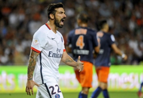 E. Lavezzi: tai - mano paskutiniai metai PSG