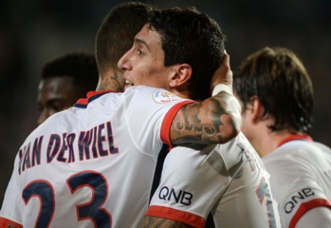 PSG į pergalę prieš "Rennes" atvedė A. Di Maria įvartis (FOTO, VIDEO)