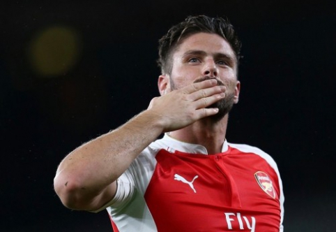 O. Giroud: "Arsenal" sustiprėjo psichologiškai