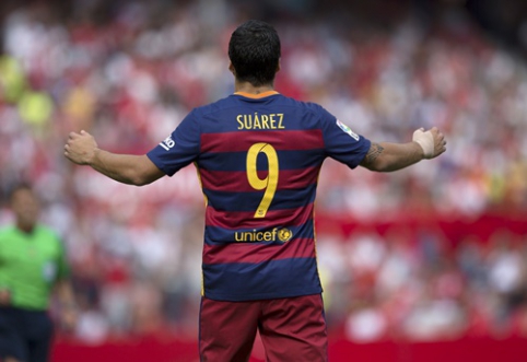 L.Suarezo įvarčiai sugniuždė "Eibar" vienuolikę, "Atletico" įveikė "Valencia" (FOTO, VIDEO)