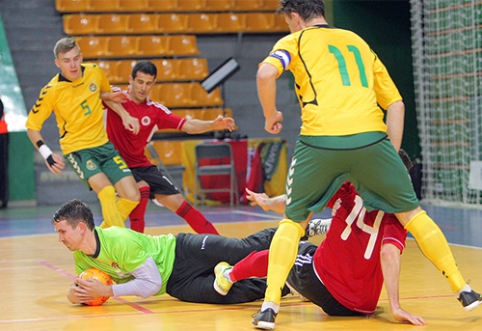 Lietuvos Futsal rinktinė pralaimėjo albanams