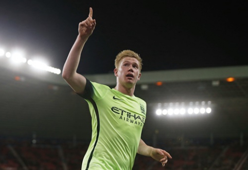 K.De Bruyne: mūsų tikslas "Old Trafford" stadione - pergalė