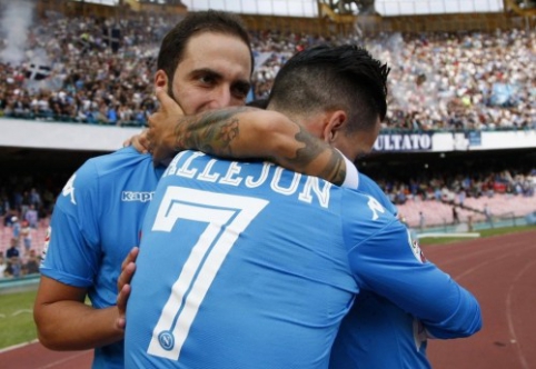 Serie A: "Napoli" palaužė "Fiorentina", "Juventus" ir "Inter" dvikova baigėsi be įvarčių (VIDEO)