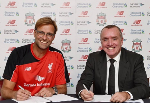 Oficialu: "Liverpool" klubui diriguos J.Kloppas