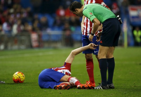 "Atletico" saugas Tiago patyrė kojos lūžį