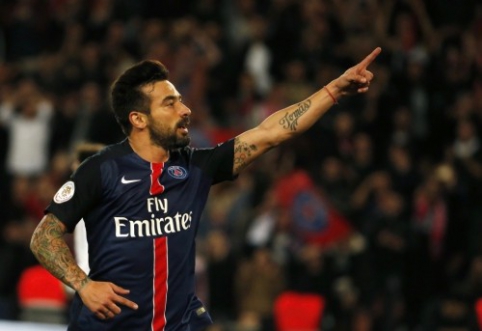 E. Lavezzi: PSG "Ligue 1" čempionatui yra per stiprus