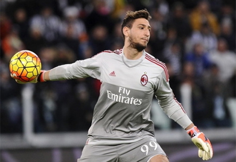 Agentas: G.Donnarumma yra vertas 170 milijonų eurų