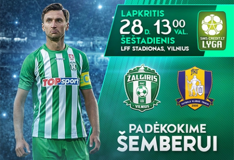 "Žalgiris" pagerbs karjerą baigiantį Deividą Šemberą