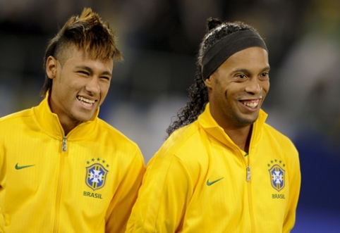 Ronaldinho: šiuo metu Neymaras yra geriausias pasaulyje