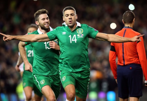 Airija patiesė bosnius ir trečią kartą žais Europos čempionate (VIDEO)