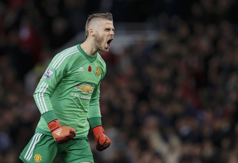 D. De Gea: aš ir vėl laimingas "United" klube