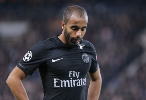 "Man Utd" nusitaikė į PSG krašto puolėją L. Moura