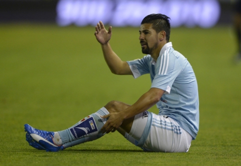 "Celta" dėl traumos bent mėnesiui prarado Nolito