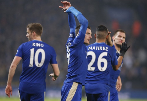 Nesustabdomas "Premier" lygos duetas atvedė "Leicester" į pergalę rungtynėse su "Chelsea" (VIDEO)