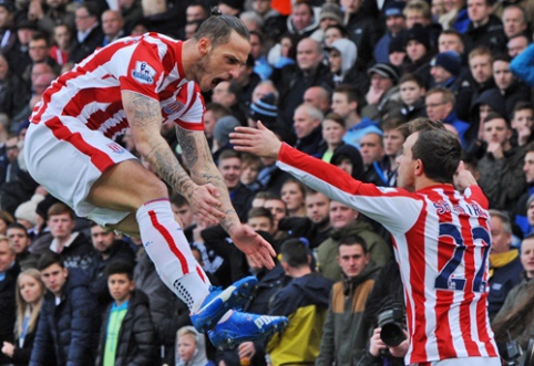 X. Shaqiri ir M. Arnautovičiaus vedamas "Stoke" pamokė "Man City" (VIDEO)