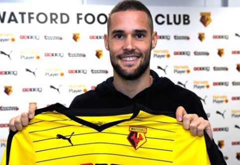 Oficialu: "Watford" stiprinasi Ispanijos rinktinės saugu M. Suarezu