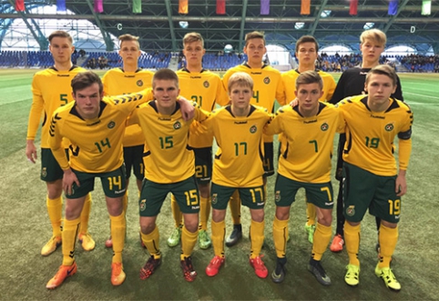  U-18 vaikinų rinkinė pralaimėjo ir gruzinams