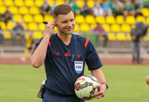 Teisėjas G.Mažeika: "Svajoju apie UEFA Čempionų lygos varžybas"