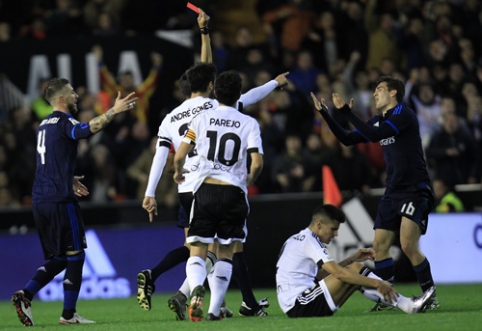 Dramatiškoje dvikovoje "Valencia" išplėšė lygiąsias prieš "Real" (VIDEO)
