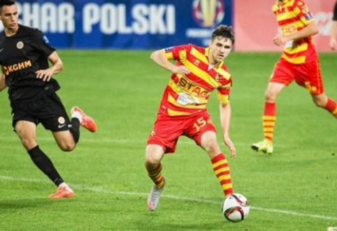 "Jagiellonia" su Fedoru Černychu iškovojo svarbią pergalę