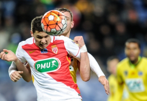 "Monaco" Prancūzijos taurėje pralaimėjo "Ligue 2" autsaideriui