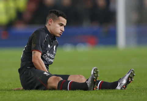 "Liverpool" gretose į rikiuotę grįžta P. Coutinho