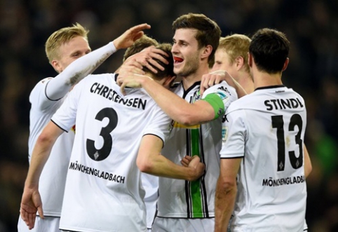 "Gladbach" savo žiūrovų akivaizdoje sutriuškino svečius iš Brėmeno (VIDEO)