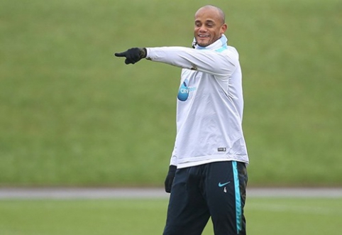 "Man City" gynybos generolas V. Kompany grįžo į rikiuotę