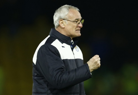 C. Ranieri: tikiuosi, kad "Leicester" bus paskutinis mano klubas