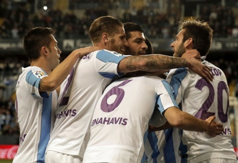 "Primera": "Malaga" grįžta į pergalių kelią (VIDEO)