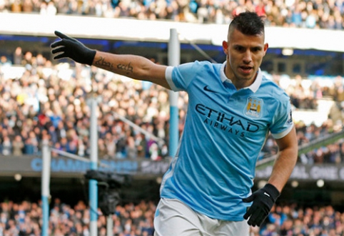 S.Aguero žaidimu "Man CIty" gerbėjai dar galės grožėtis dvejus metus