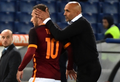 L. Spalletti: Totti įkvėpė mūsų pergalę