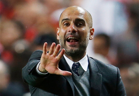 J.Guardiola džiaugėsi, kad išsaugojo šansus laimėti treble