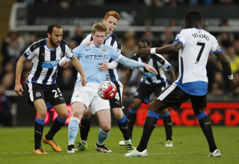 "Newcastle" namuose atėmė taškus iš "Man City" (VIDEO)