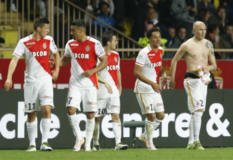 "Monaco" po pergalės prieš "Marseille" grįžta į antrąją "Ligue 1" vietą (VIDEO)