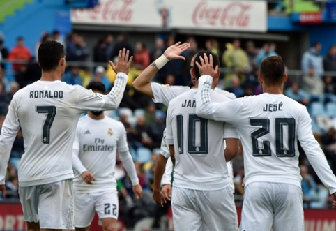 "Real" išvykoje neturėjo vargo su kita Madrido ekipa (VIDEO)