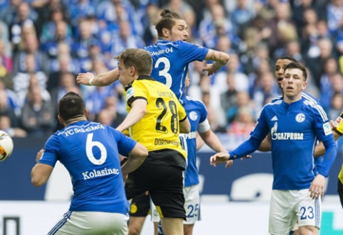 "Borussia" Gelzenkirchene prarado itin svarbius taškus kovoje dėl čempionų titulo (VIDEO)