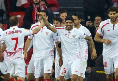 Europos lygos ketvirtfinalyje - "Sevilla", "Shakhtar" ir "Villarreal" pergalės (VIDEO)