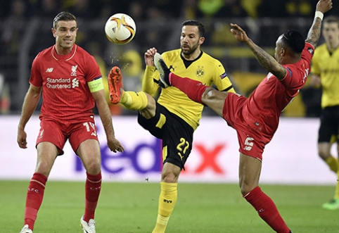 J.Kloppo sugrįžimas: "Liverpool" išvykoje atsilaikė prieš "Borussia" (FOTO, VIDEO)