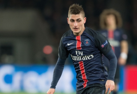 Atsakomajame mače PSG versis be M. Verratti ir J. Pastore