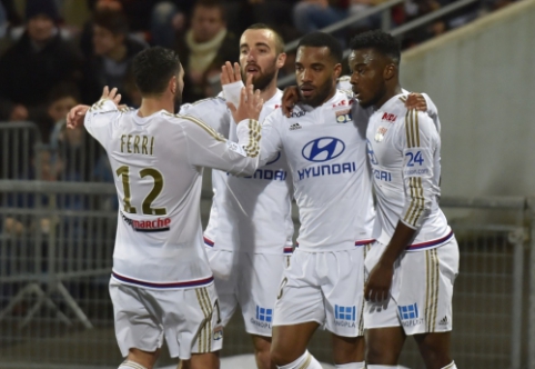 "Lyon" grįžta į trečiąją vietą, o "Marseille" nepadėjo nė A. Diaby debiutas startinėje sudėtyje (VIDEO)
