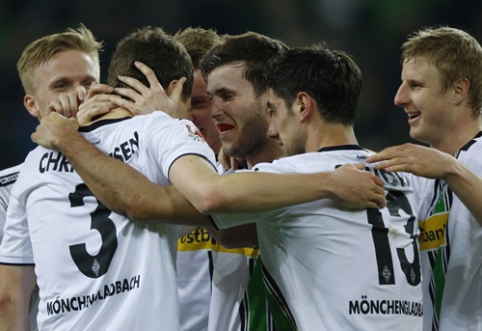 Kovoje dėl trečios vietos - triuškinanti "Gladbach" pergalė prieš "Hertha" (VIDEO)