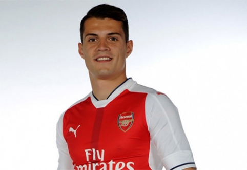 "Arsenal" naujokas G.Xhaka sukėlė sumaištį