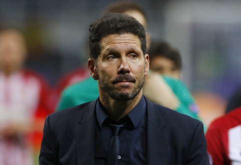 D. Simeone: pralaimėti du finalus - tai jau yra nesėkmė