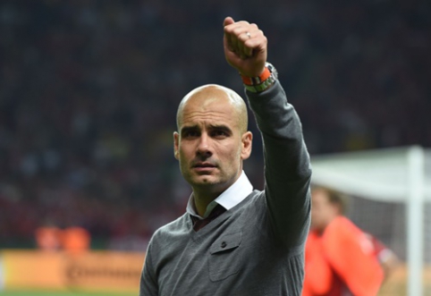 P. Guardiola "City" vadovams: naujiems žaidėjams man reikės 200 milijonų svarų