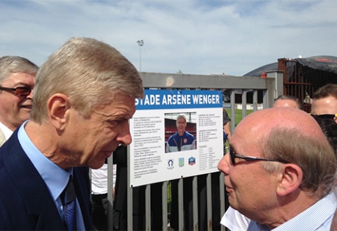 A.Wengeras atidarė savo vardo stadioną (FOTO)