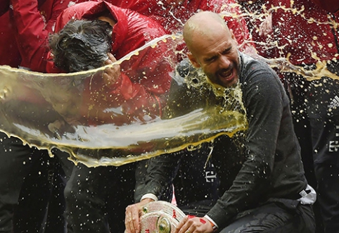 „Bayern” klubas „vokišku” stiliumi atsisveikino su treneriu Guardiola (FOTO)