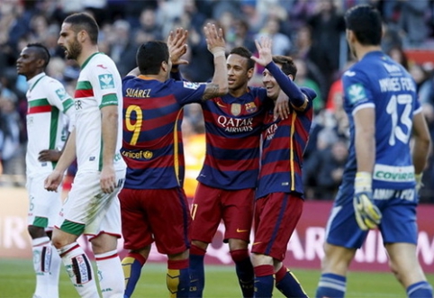 Titulas - jau "Barcelona" kišenėje? "Granada" žaidėjai tris dienas linksminosi