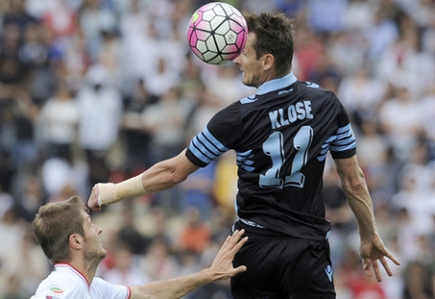 M. Klose po sezono paliks "Lazio" ekipą