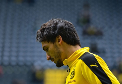 "Borussia" fanų rūstybę užsitraukęs M. Hummelsas: jokio pokalbio apie pardavimą nebuvo (FOTO)